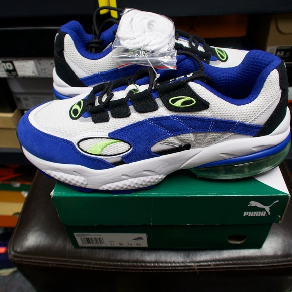 puma cell venom white blue
